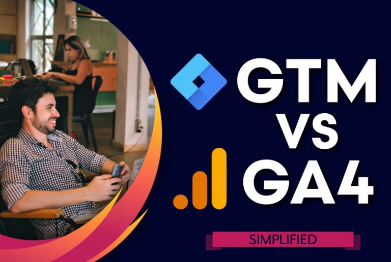 blog image describing gtm vs ga4
